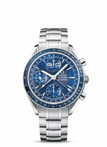 Omega Speedmaster Day-Date 40 Stainless Steel / Blue / Bracelet 3222.80.00 (32228000)